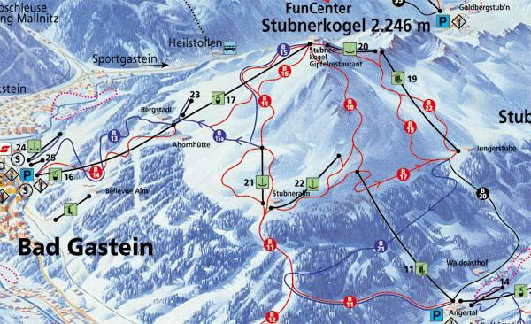 Bad Gastein skijalište Austrija
